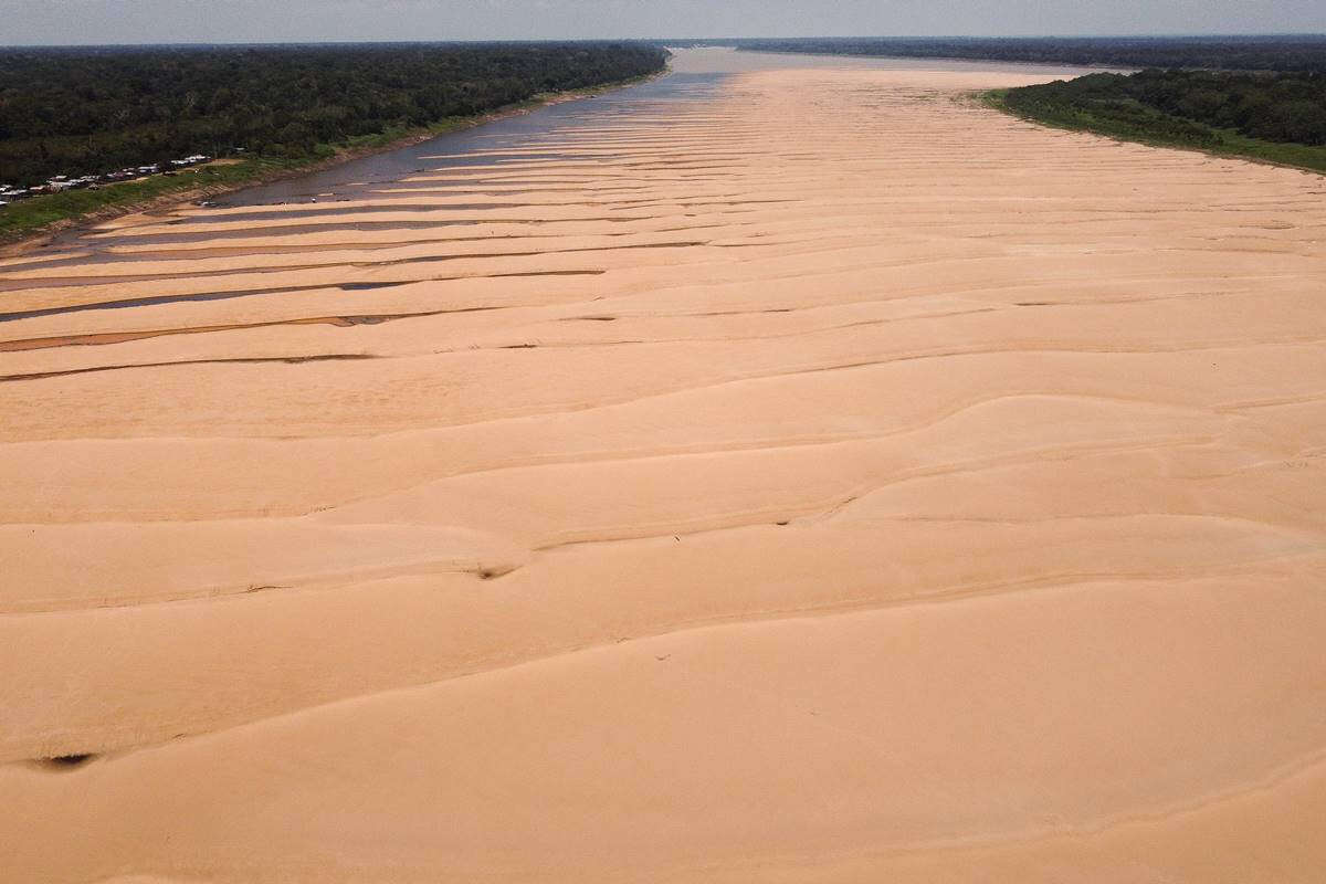 Com 9 grandes rios críticos, Amazônia pode ter novo recorde de seca