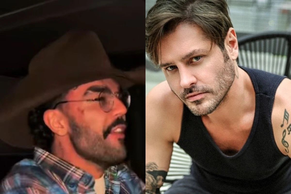Luan Pereira aparece com hematoma após confusão com Dado Dolabella
