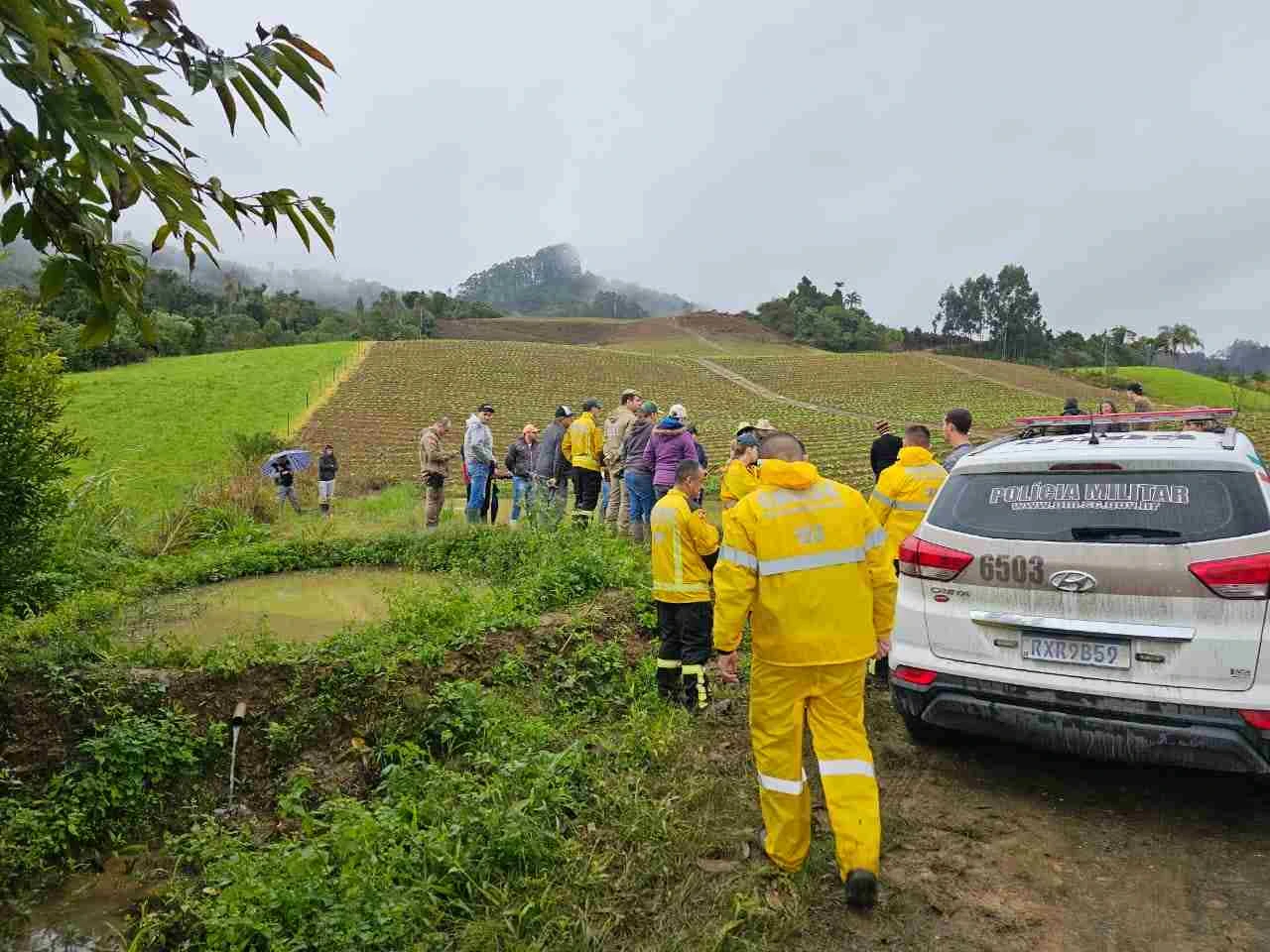 Bebê de 1 ano é encontrada morta após 3h de buscas em Santa Catarina