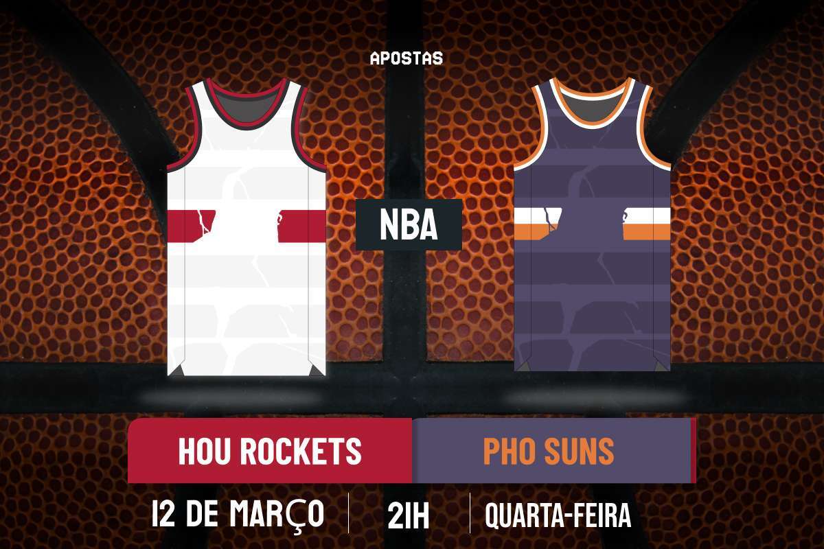 Palpite Houston Rockets x Phoenix Suns – NBA – 12/03/2025