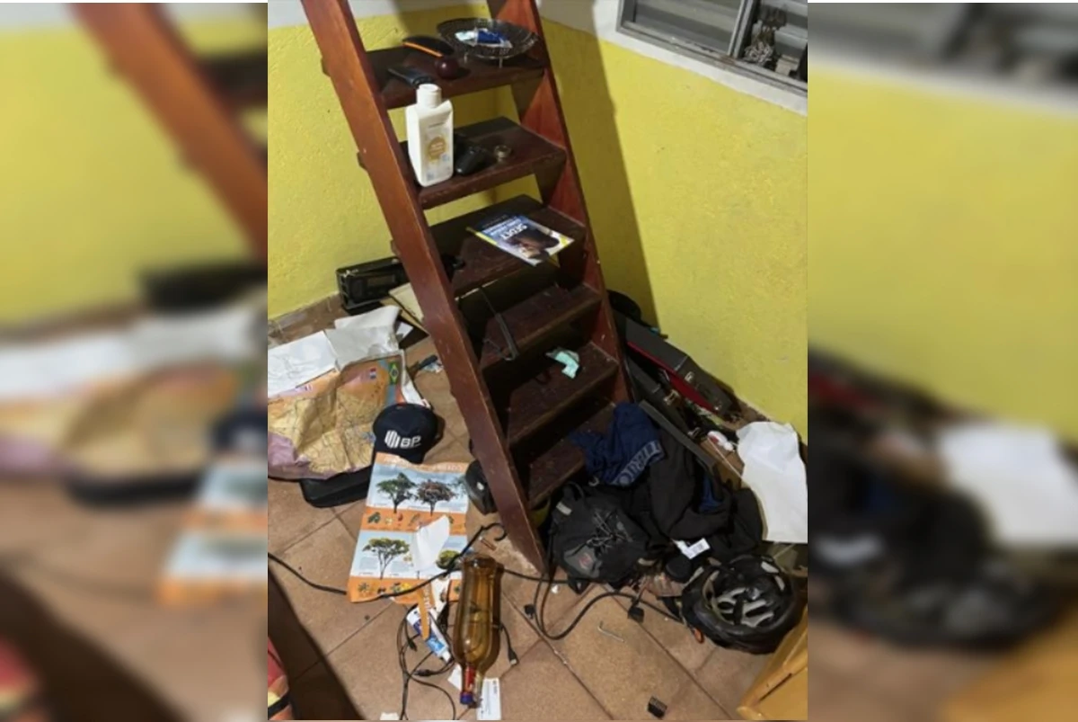Homem agride própria mãe após ela proibir entrada de nora na casa dela
