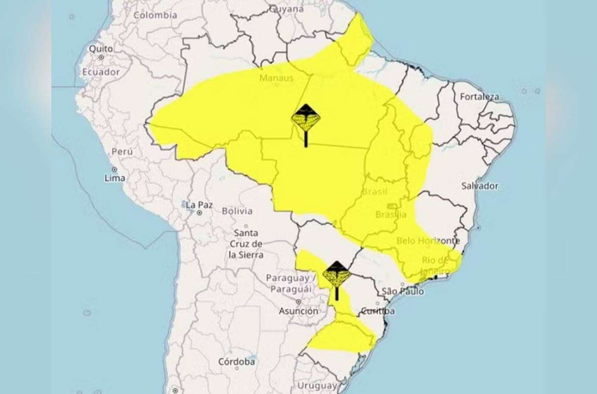 Clima varia de calorão a temporais nesta terça; confira a previsão