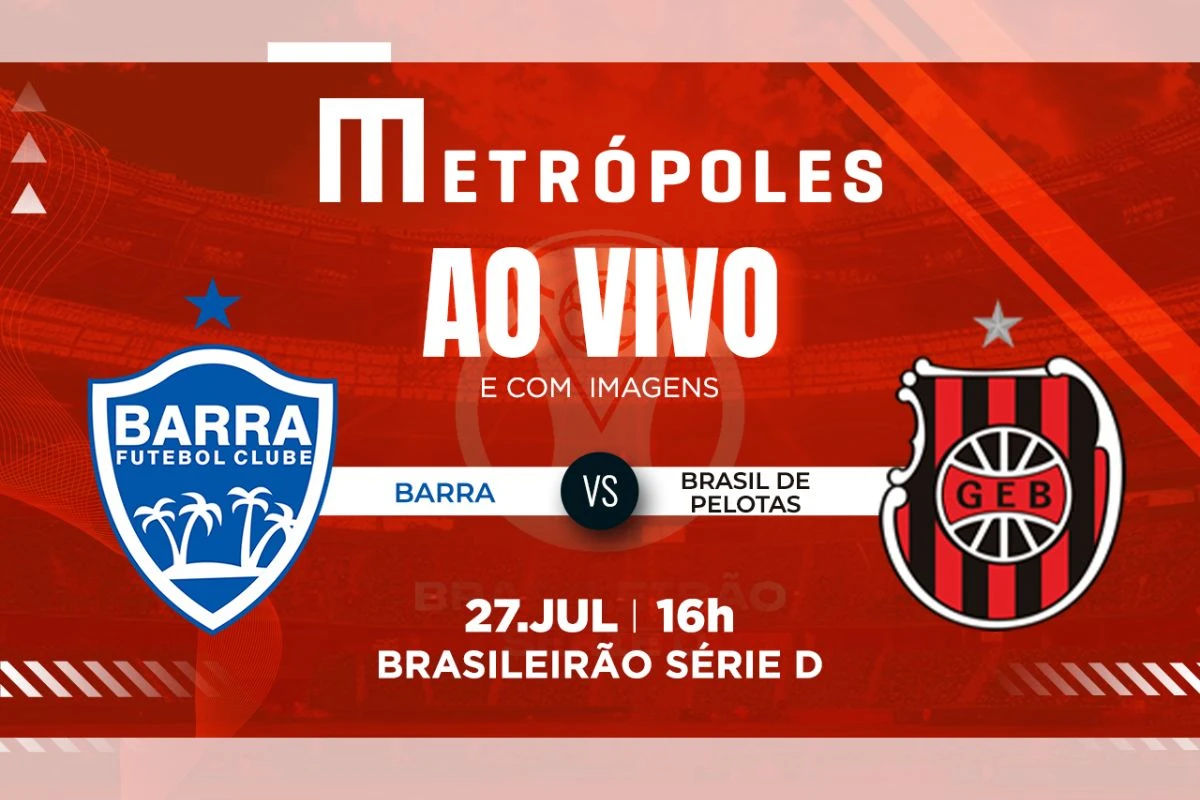 Série D: assista ao vivo e com imagens Barra-SC e Brasil-RS