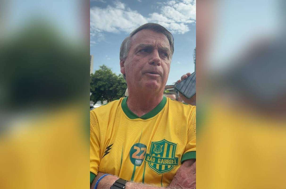 “Direita não tem racha”, diz Bolsonaro sobre falar com Caiado por 2026