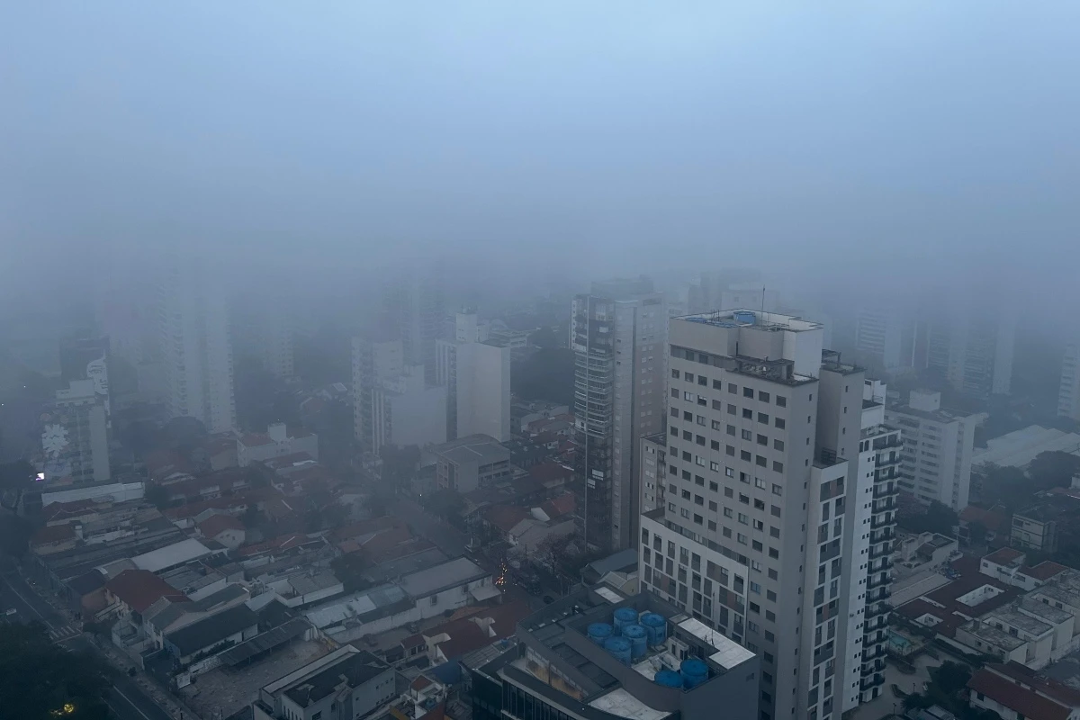 São Paulo amanhece fria e coberta por neblina nesta terça-feira (22/7)