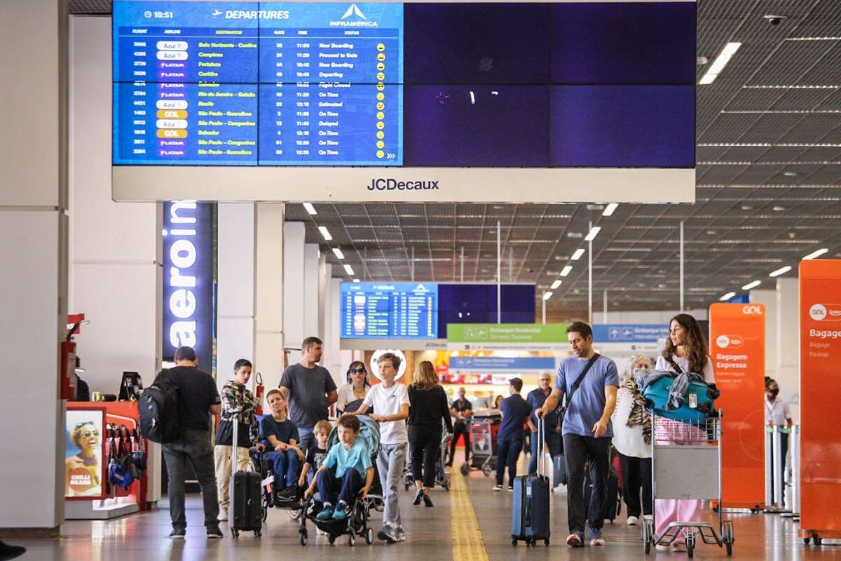 Aeroporto de Brasília suspende voos para Santos Dumont durante G20