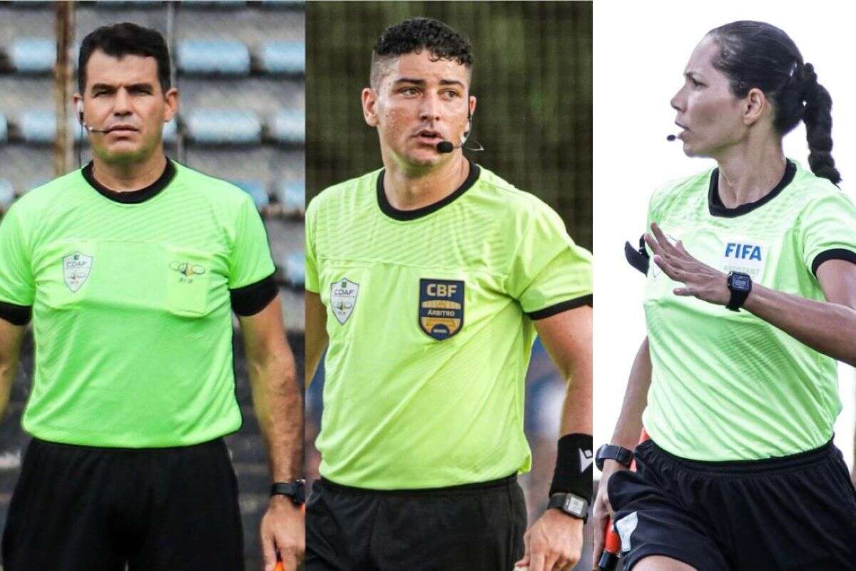 Trio do Distrito Federal está escalado para atuar na Copa Verde