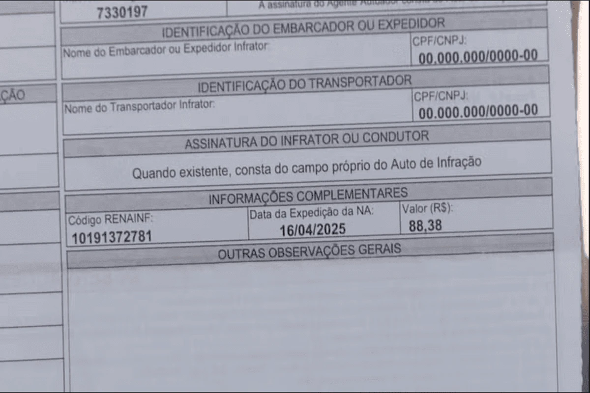 Ativista é multada por buzinar em apoio a protesto indígena no DF