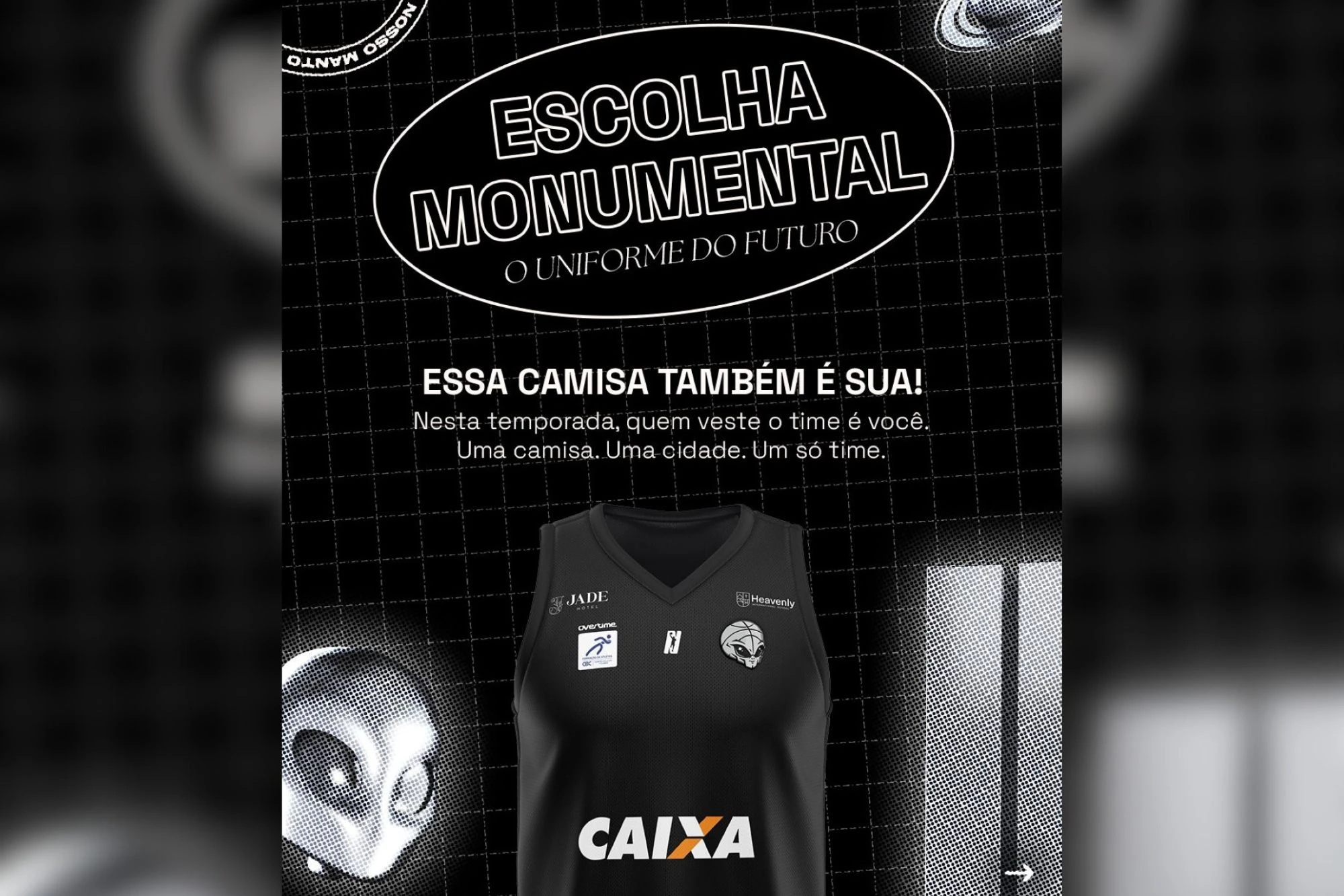 Brasília Basquete lança campanha para torcida escolher novo uniforme