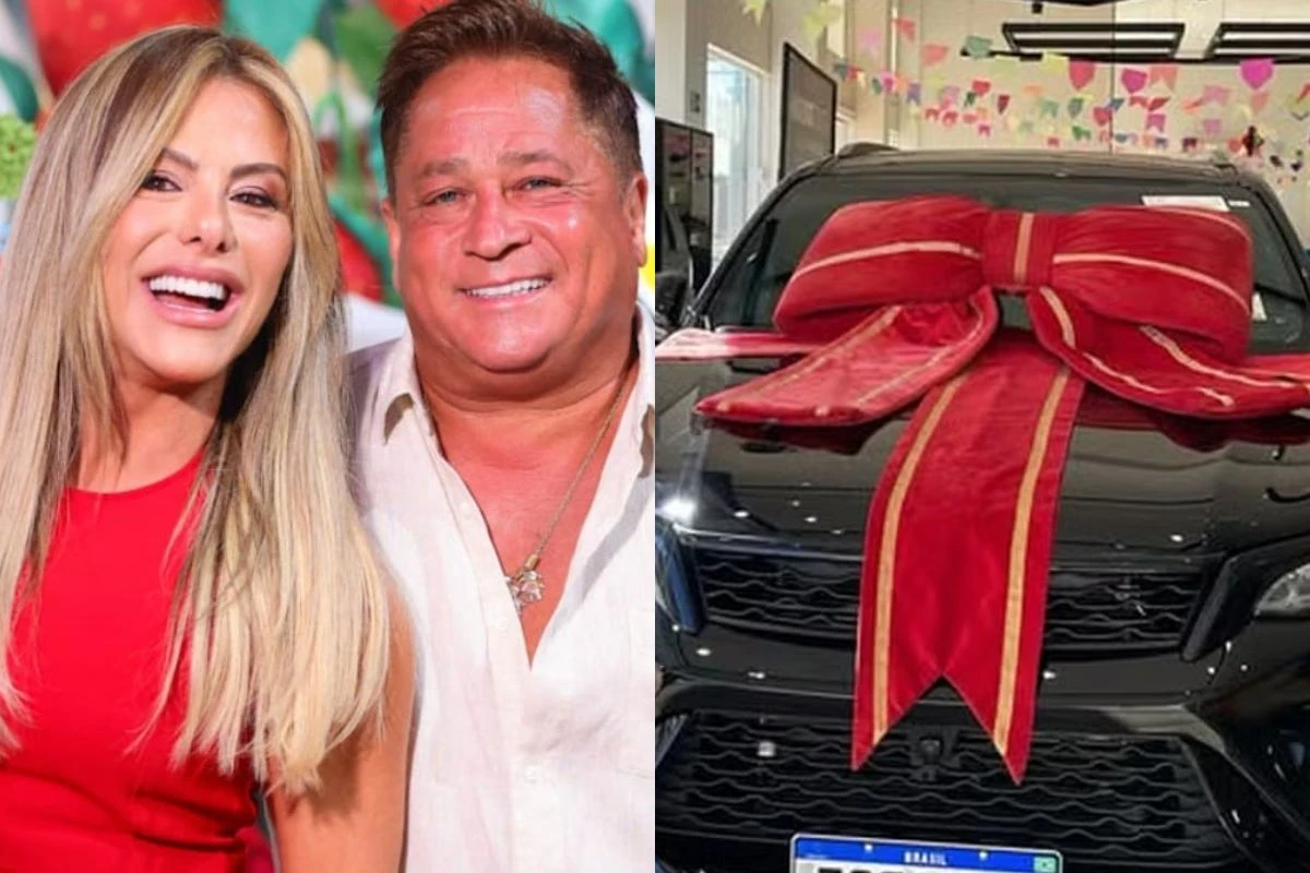 Veja o valor do carrão de luxo que Leonardo deu a Poliana Rocha