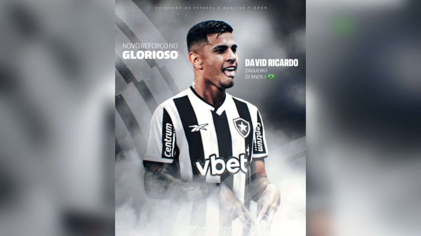 Reforço na área! Botafogo anuncia contratação de zagueiro ex-Ceará