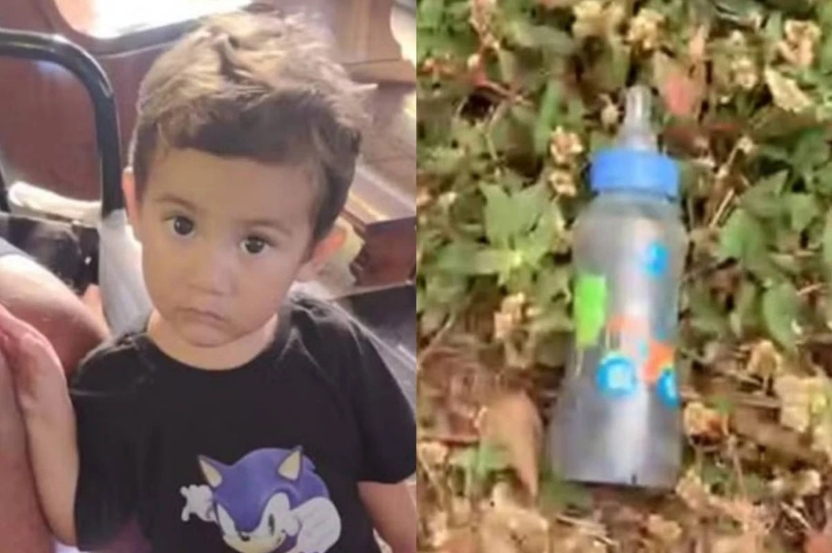 Menino de 2 anos desaparece dentro de casa e mamadeira é achada em rio