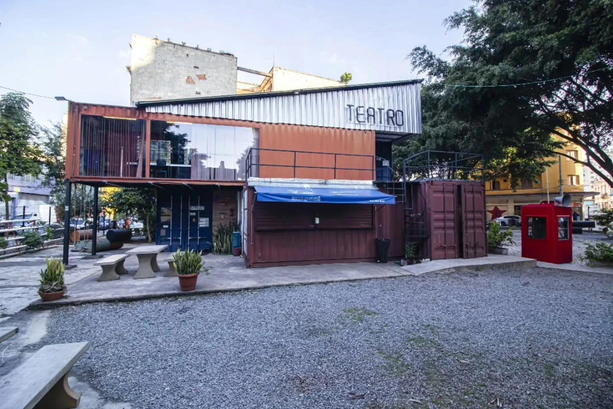 Teatro de Contêiner vai propor à prefeitura 2 projetos de permanência