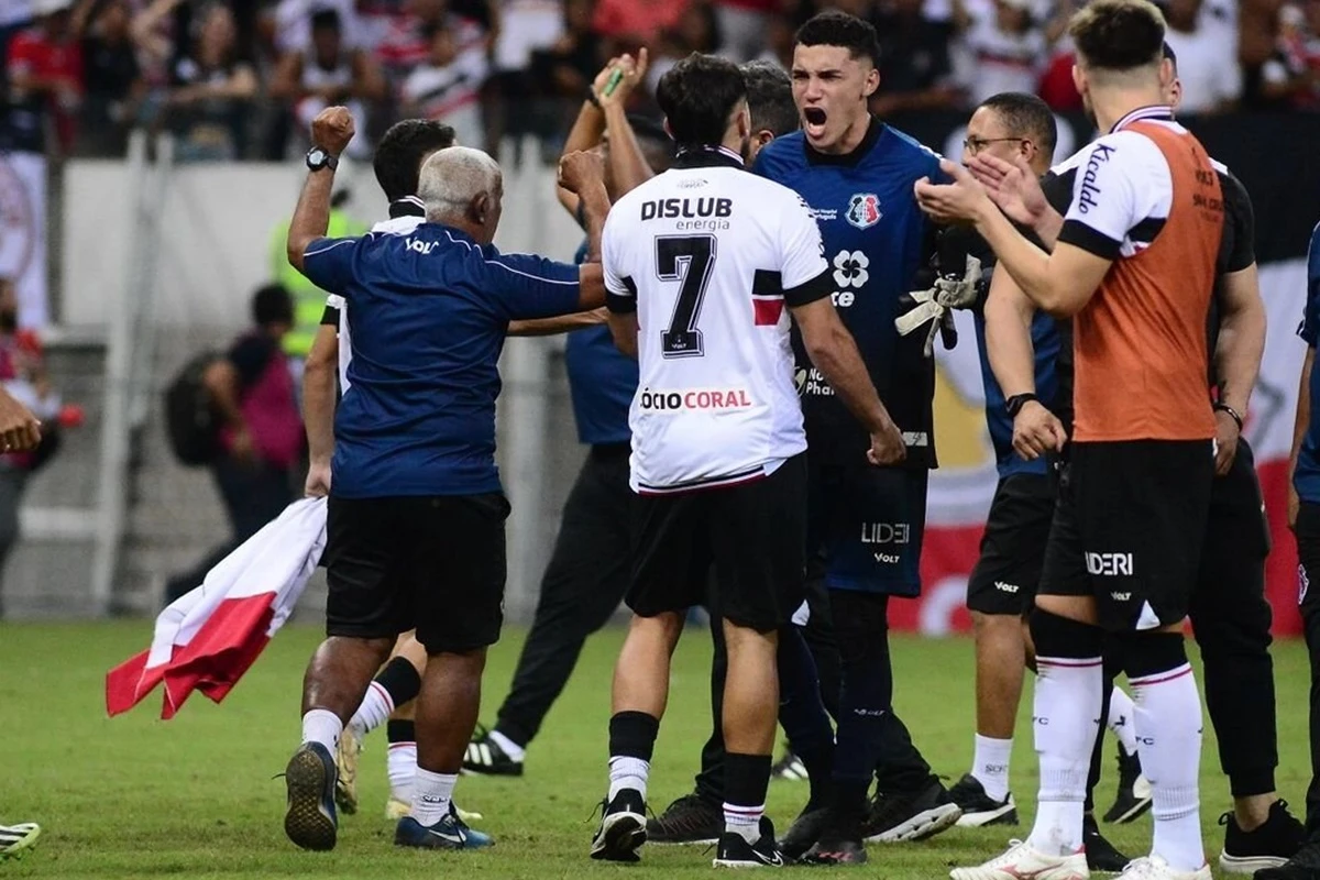 Série D: veja à disputa de pênaltis que classificou o Santa Cruz-PE