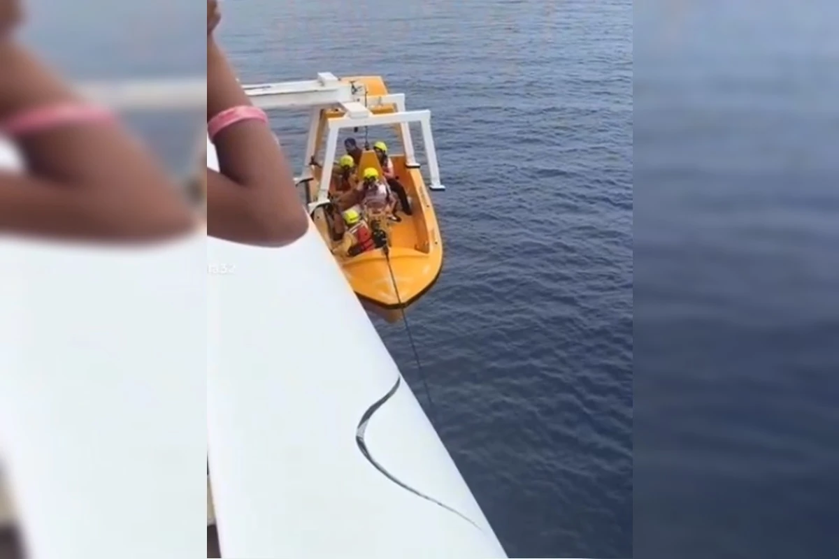 Vídeo: criança cai de navio da Disney e pai pula no mar para salvá-la
