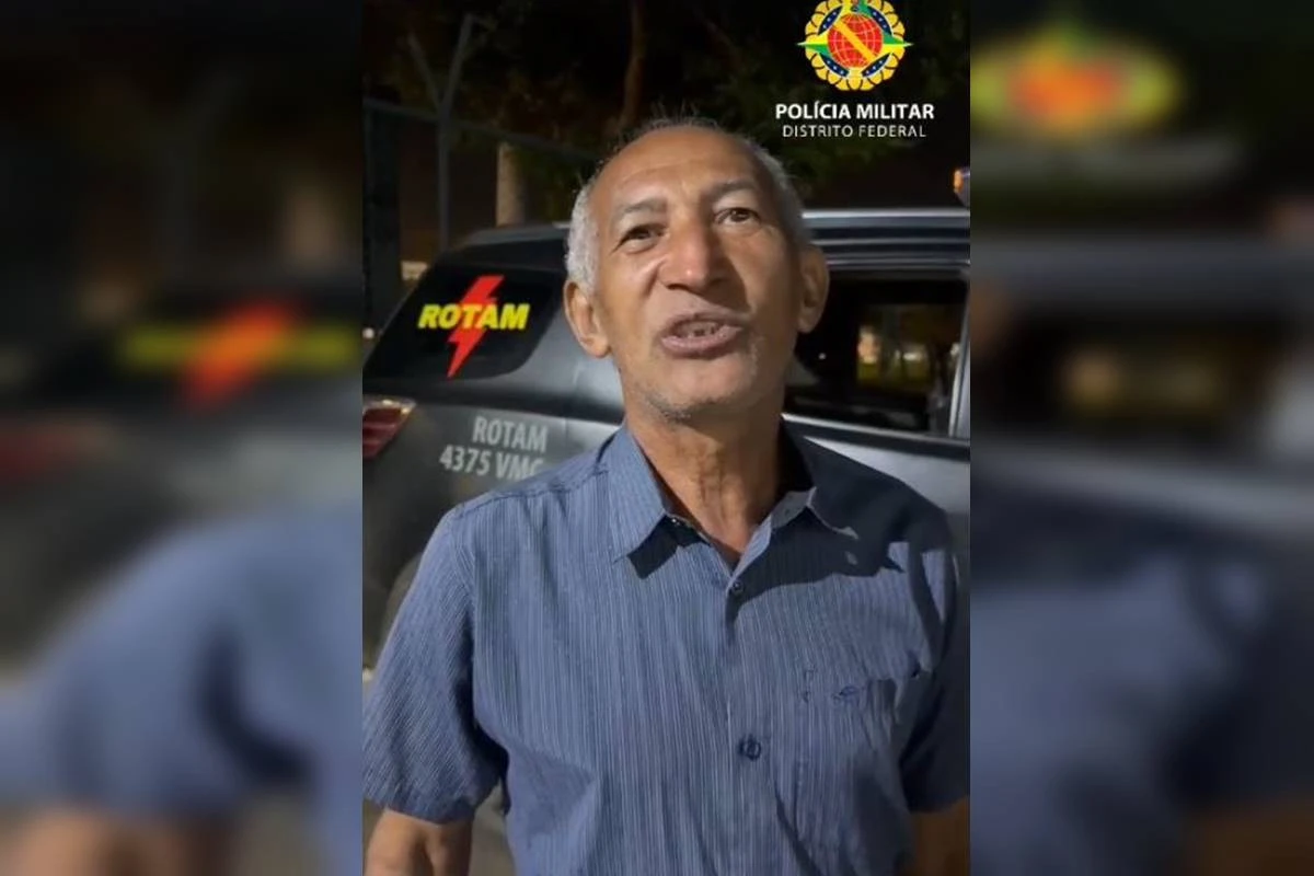Vídeo. Homem agradece PMs que recuperaram carro furtado em 40 minutos