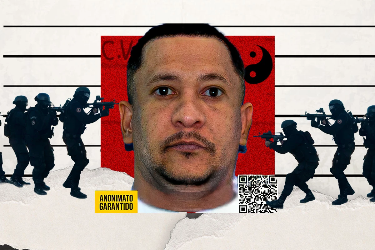 Bope caça “Sardinha”, chefe do CV que tocou o terror no Rio de Janeiro