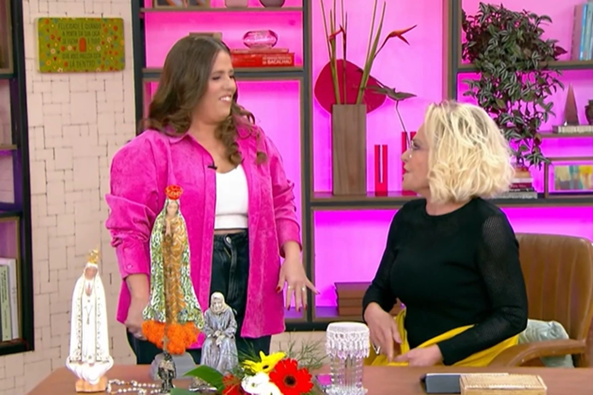 Tati Machado substitui Ana Maria ao vivo após pedido inusitado
