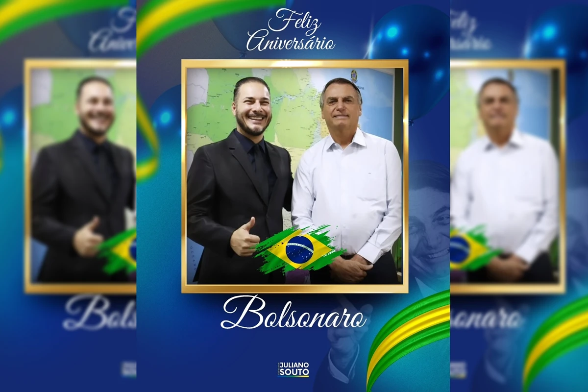 Vereador sugere criar “Dia do Patriota” no aniversário de Bolsonaro