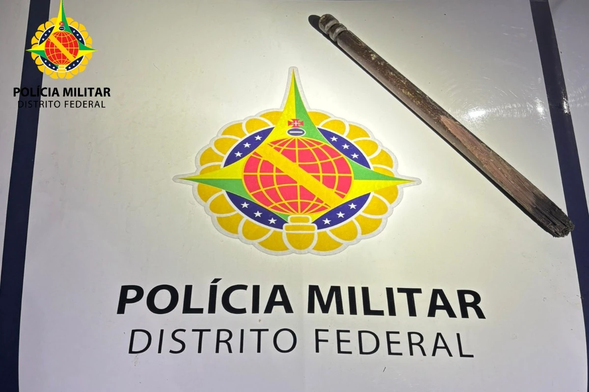 Homem tenta matar amigo do pai com porrete e é preso no DF