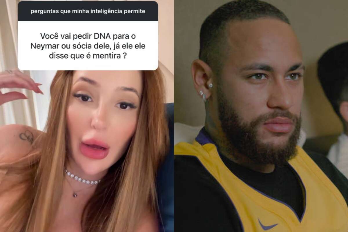 Grávida, acompanhante é questionada se pedirá DNA a Neymar