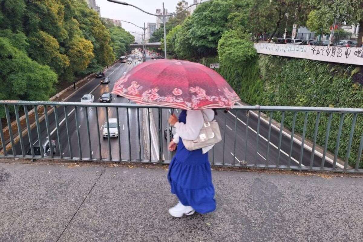 Chuva se concentra na zona sul em sábado frio e sem temporal em SP