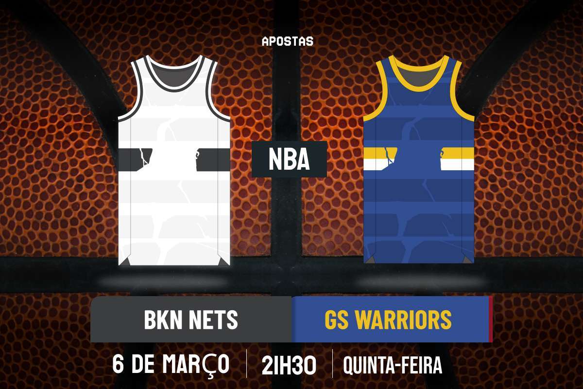 Palpite Brooklyn Nets x Golden State Warriors – NBA – 06/03/2025