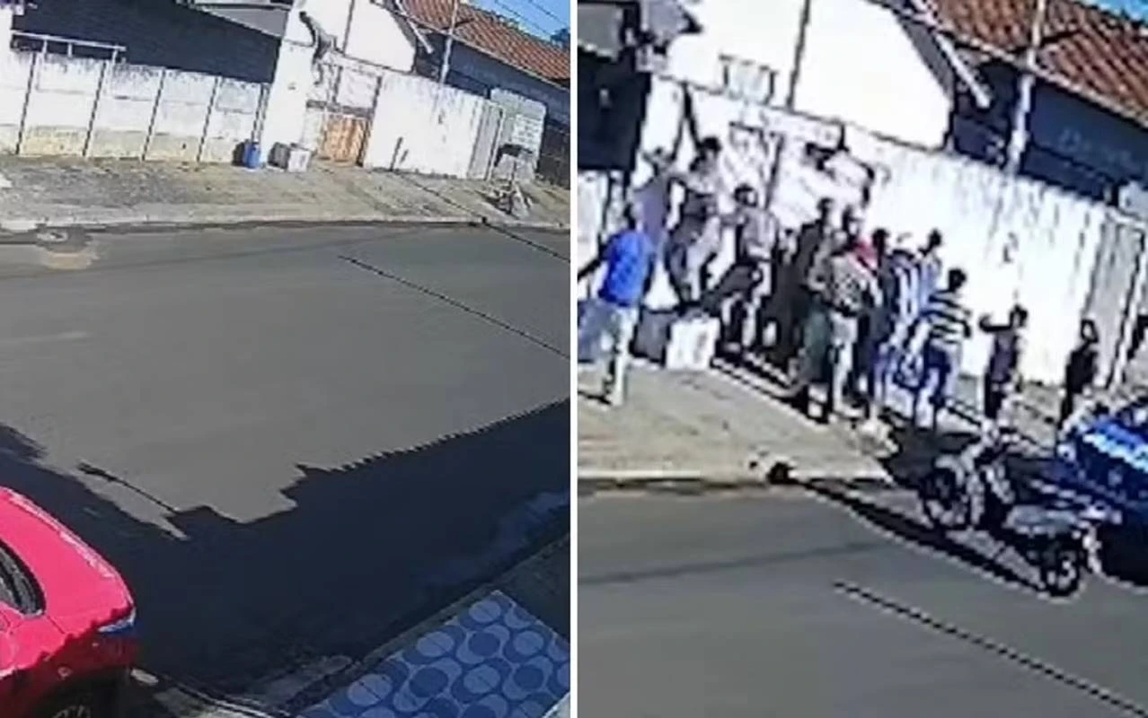 Avó fica ferida ao tentar defender neta de ataque de pit-bull. Vídeo