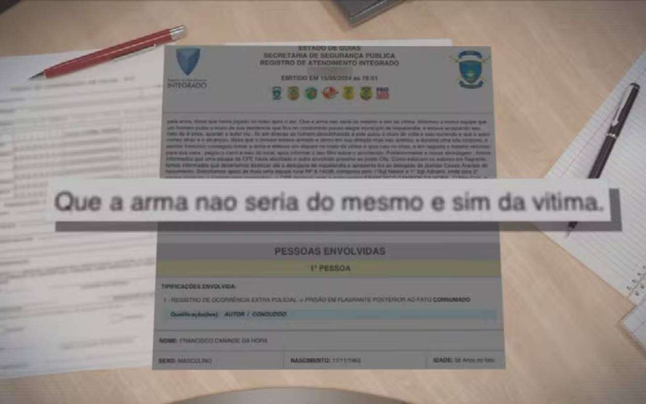 Marido de juíza muda versão sobre arma usada para matar homem em Goiás