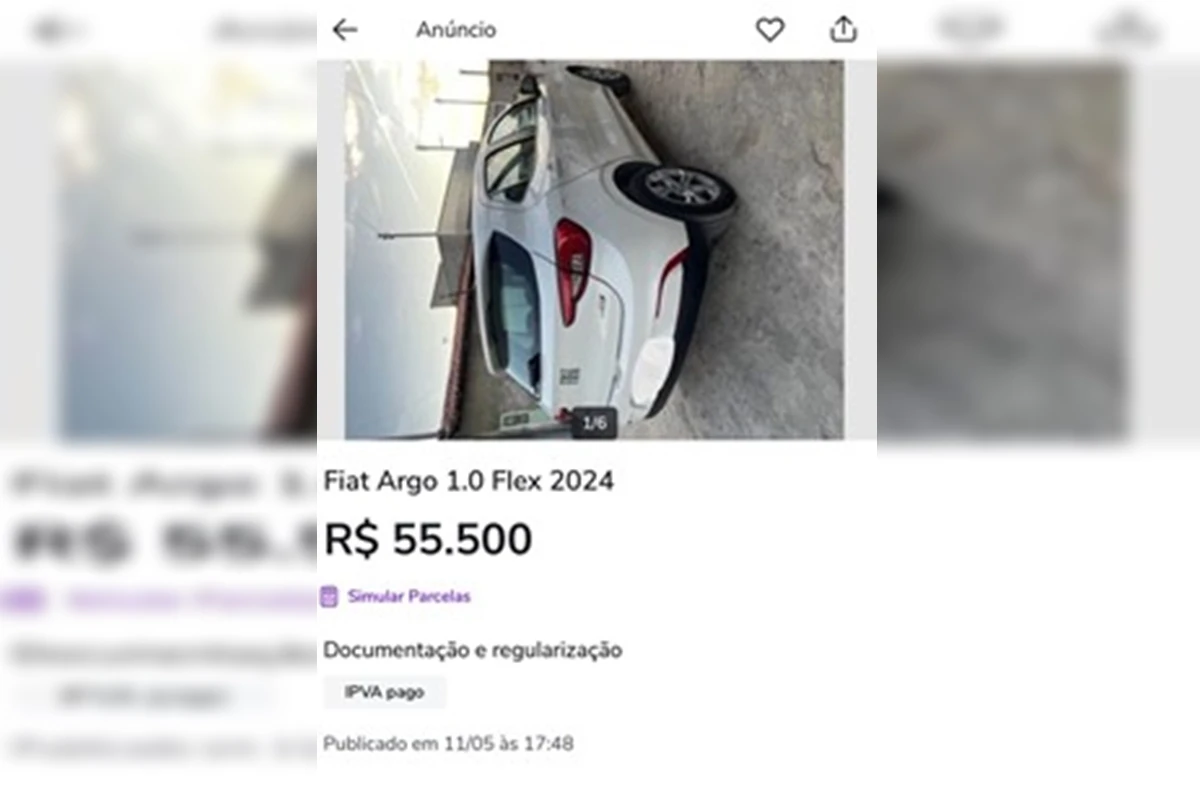 Brasiliense perde R$ 40 mil em golpe ao tentar comprar carro on-line