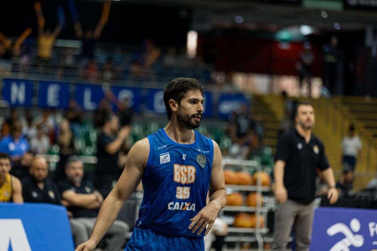 Gemadinha, do Brasília Basquete, é eleito o jogador da semana no NBB