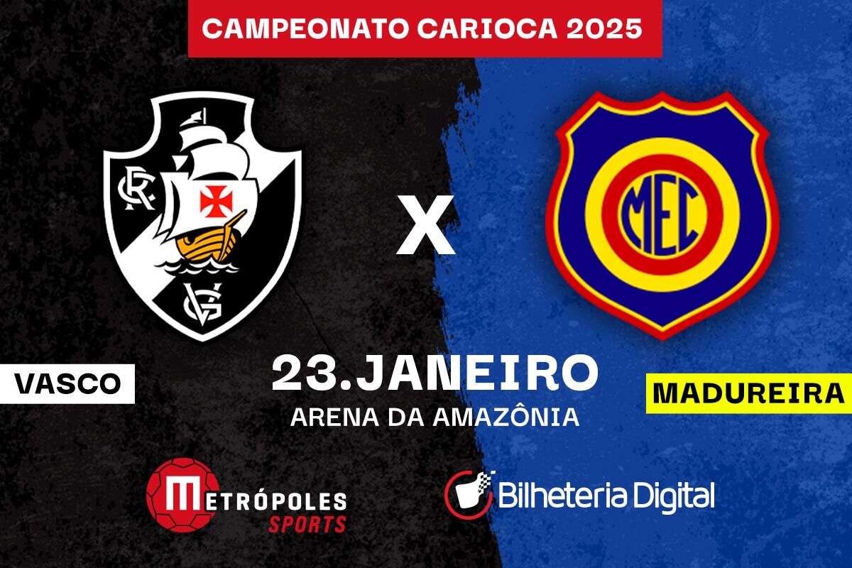 Vasco x Madureira em Manaus: ingressos para PcD estão disponíveis