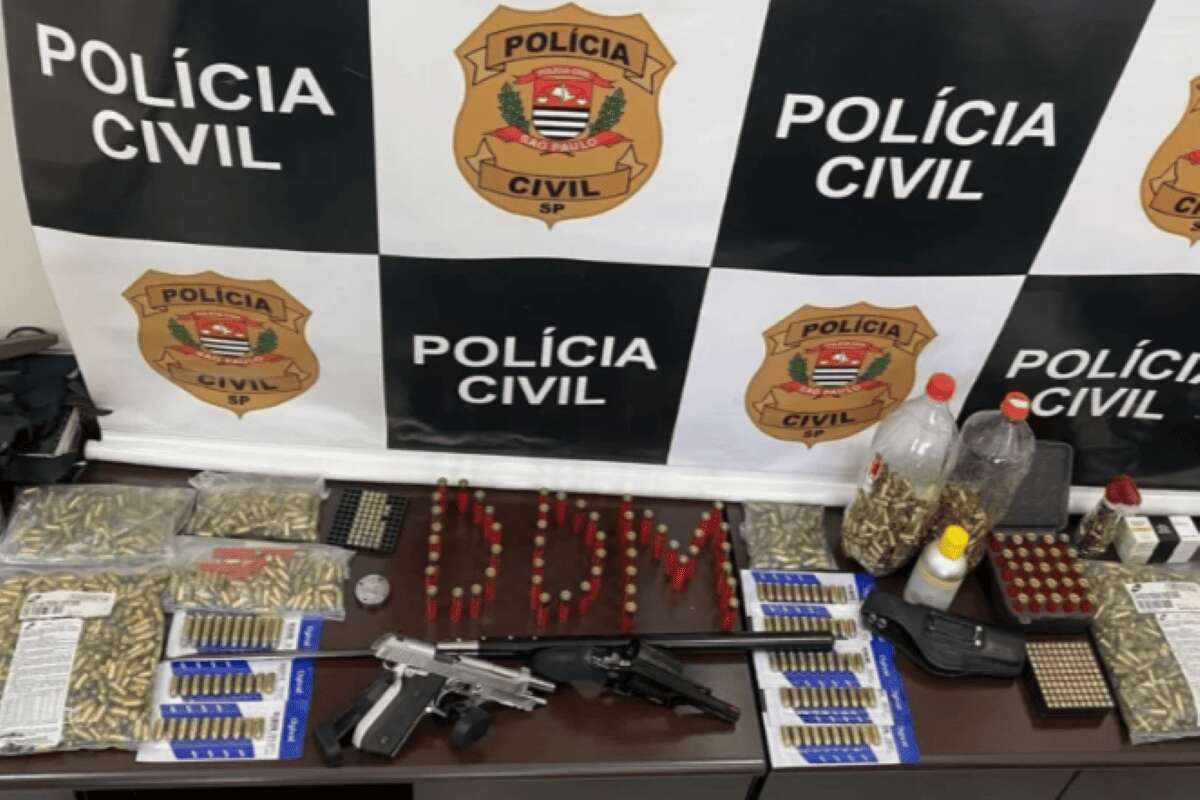 SP: polícia apreende armas em casa de piloto de avião que ameaçava ex