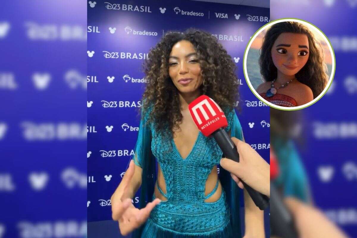 Any Gabrielly fala sobre retorno como Moana em evento da Disney