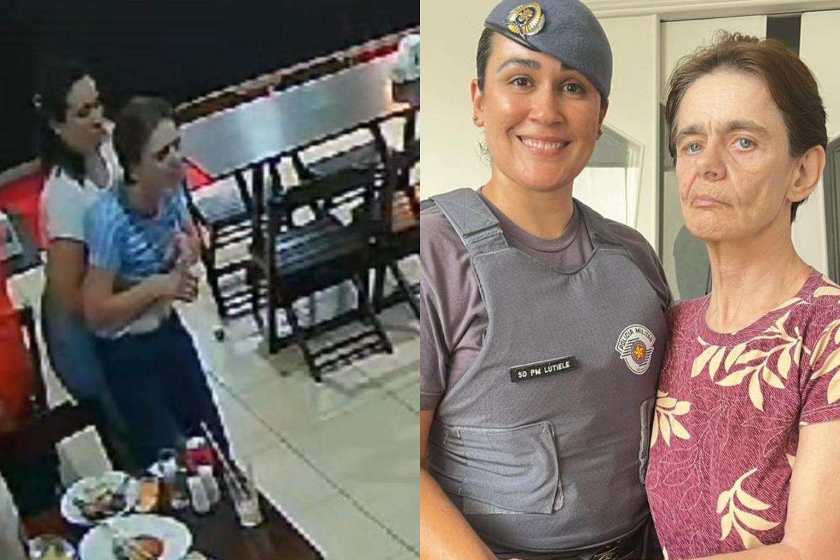 PM salva mulher de 60 anos engasgada em restaurante no interior de SP