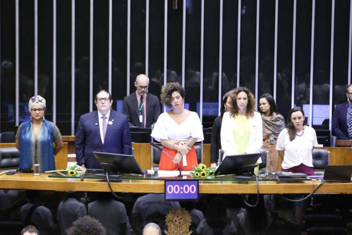 Câmara homenageia Marielle Franco e Anderson Gomes em sessão solene