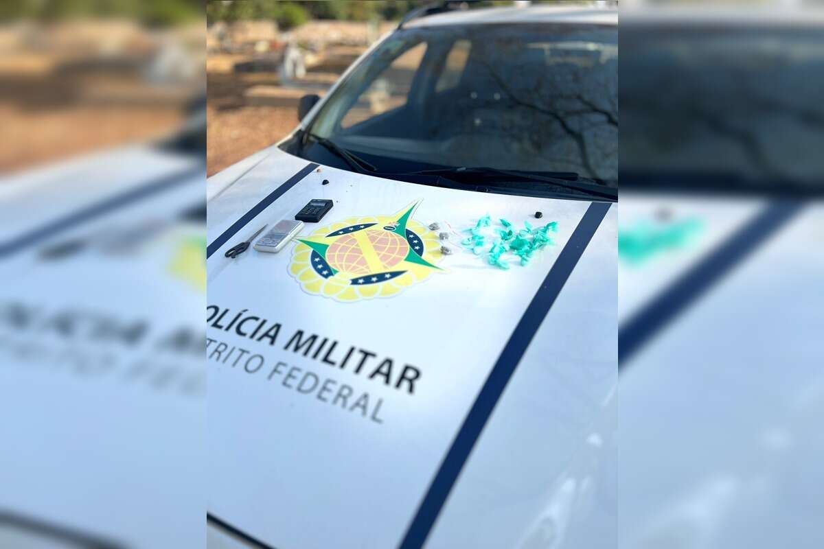 Traficantes violam túmulos para esconder maconha e cocaína no DF