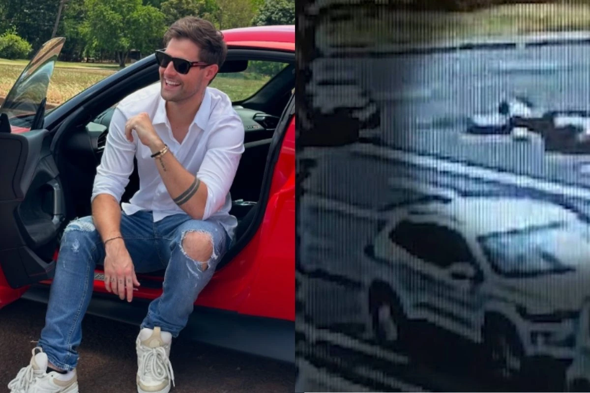 Vídeo mostra Rezende, ex de Virginia, atropelando mulher no Paraná