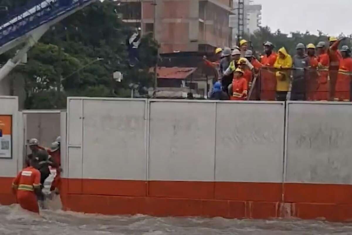 Futura estação de metrô é chamada de Aquaman por moradores da Pompeia