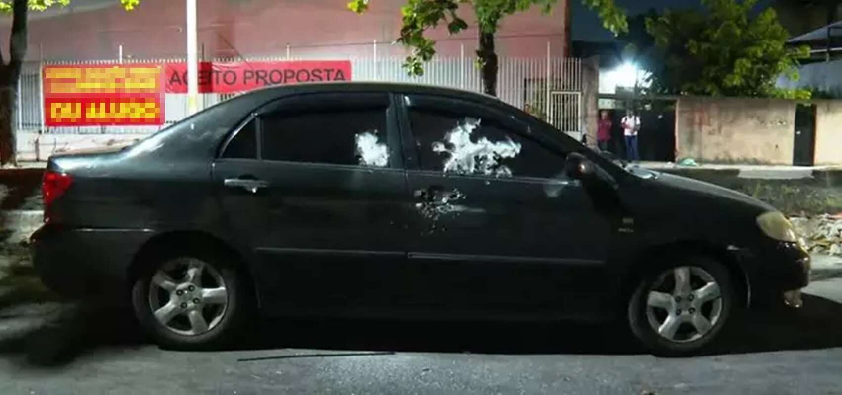 Criminosos usam armas de guerra para matar PM dentro de carro blindado