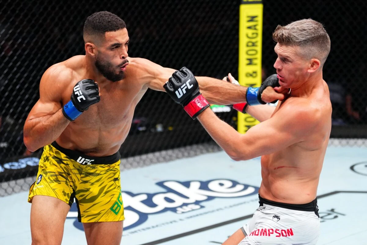 UFC: veja como ficou a canela de Wonderboy em derrota para Marretinha