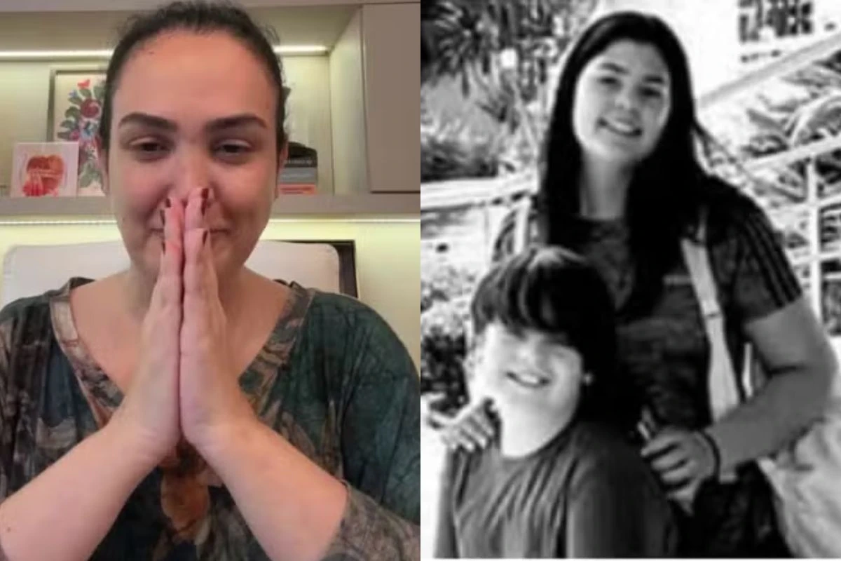 Vídeo: filha de Mano Menezes fala pela 1ª vez após morte dos enteados