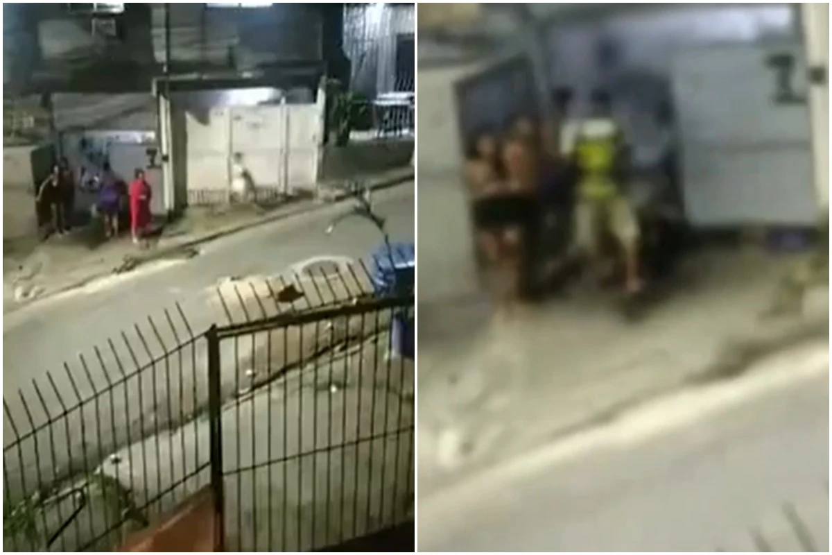 Morador registra momento em que adolescente é baleada no RJ. Vídeo