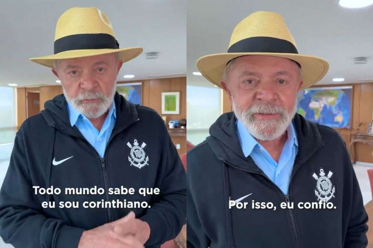 “Junto com a torcida”, diz Lula ao doar para estádio do Corinthians