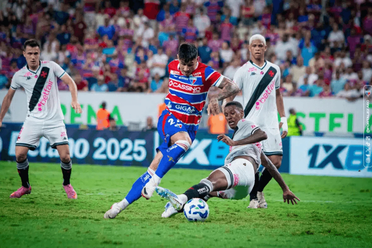 Árbitro relata agressões em Fortaleza x Vasco após apito final; veja