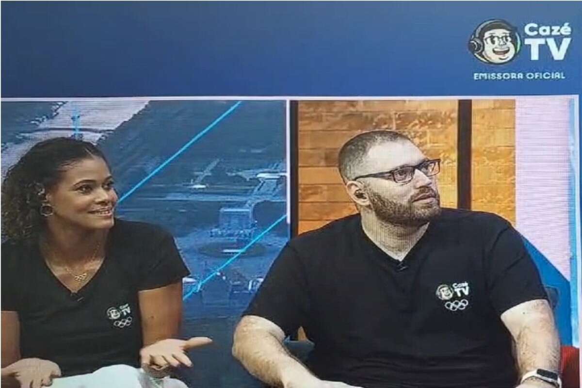 Atleta é cortada em transmissão da Cazé TV após criticar patrocinador