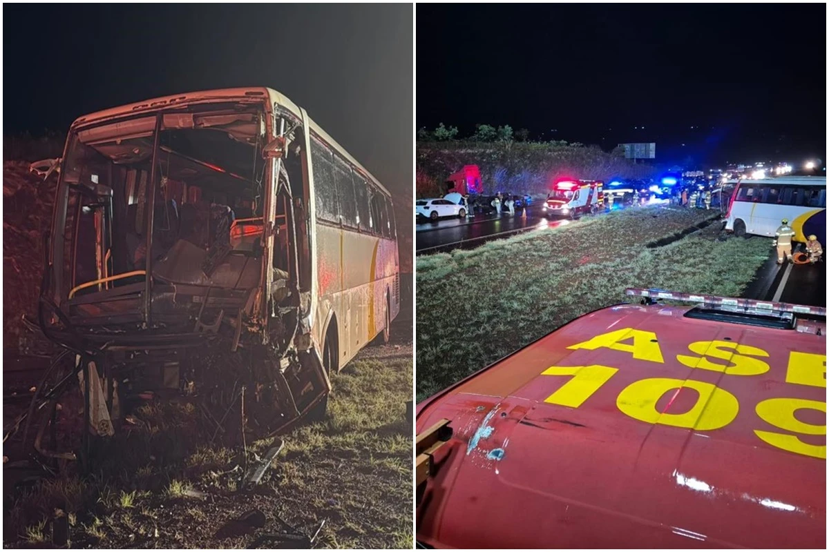 Grave acidente entre três veículos deixa 15 pessoas feridas no DF