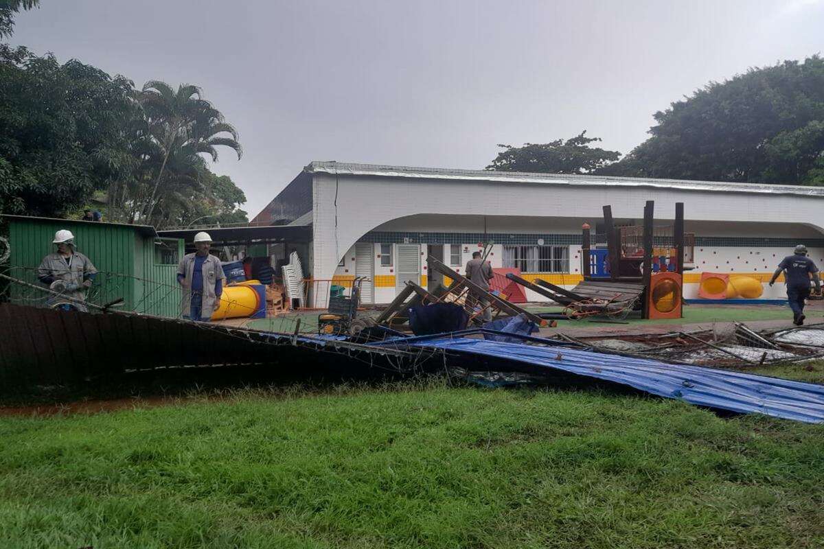 Com R$ 1,9 milhão em multas, escola na Asa Sul é parcialmente demolida