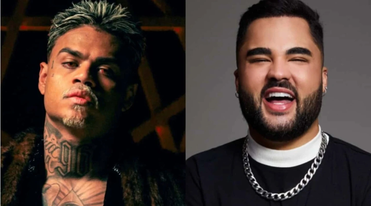 Humorista diz que MC Cabelinho e Lucas Guedez se beijaram em festa