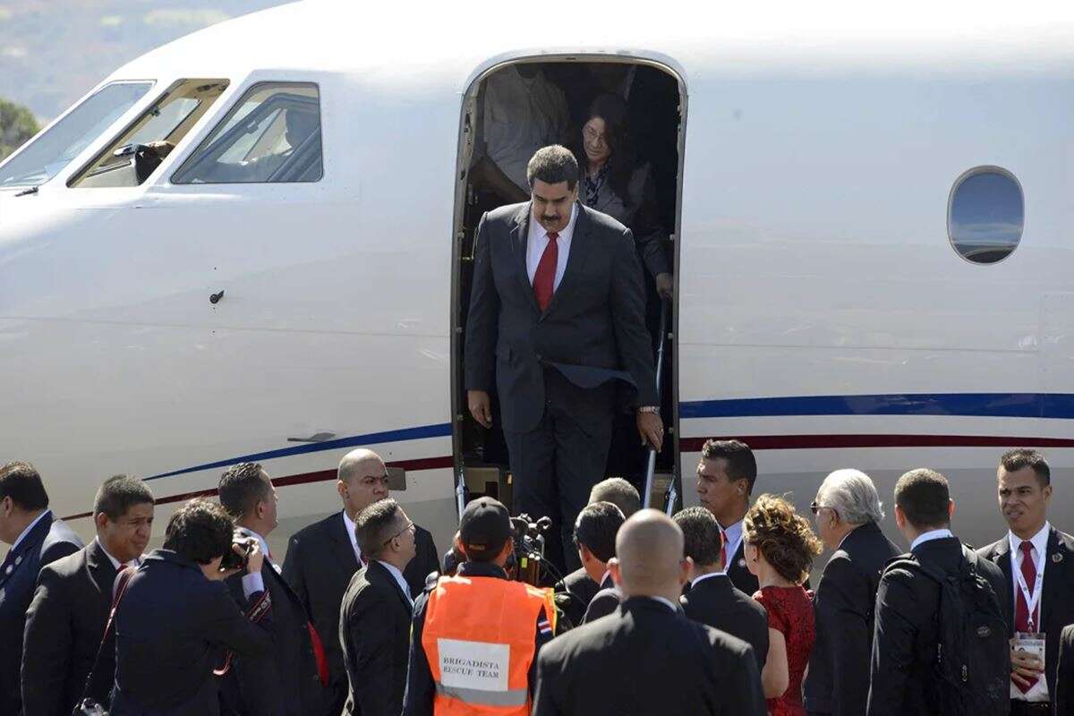 EUA apreendem segundo avião de Maduro na República Dominicana